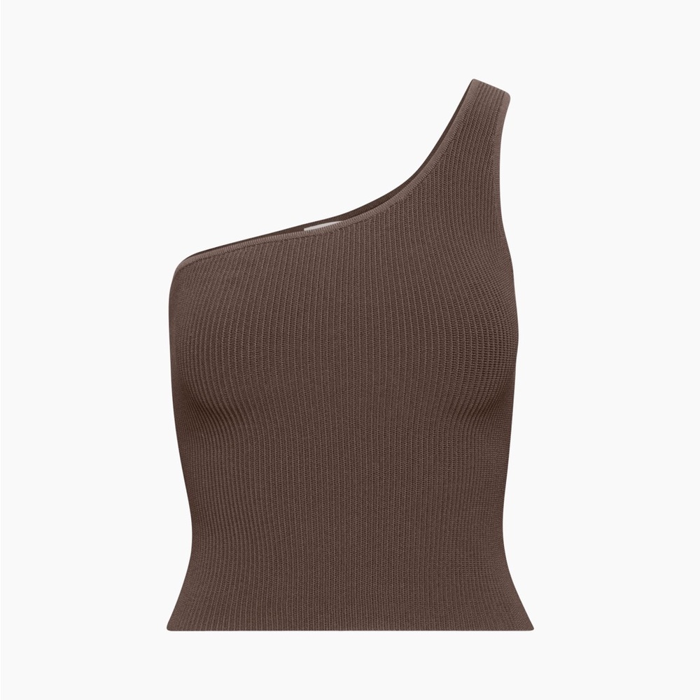 Babaton One Shoulder Sculpt Knit Top - Picture 5 of 6